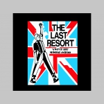 Last Resort  čierne tepláky s tlačeným logom
